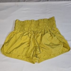 Free People Movement Yellow Women's Shorts